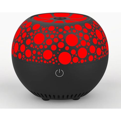 Enceinte Bluetooth (noire), lampe à parfum multifonctionnelle avec lumière colorée créative, caisson de basses, enceinte KTV sans fil (1/5)