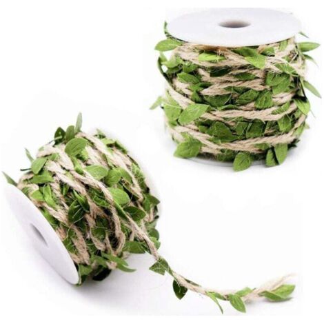 Artificial Vines Rolls, Vine Leaves, Garland Leaves, Artificial Leaves, Decoration for Wedding/Party/Home/Garden Decor/DIY Craft Garland (1/4)