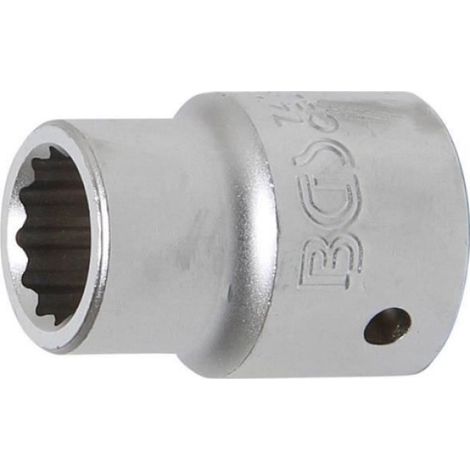 Douille - 19 mm - 20 mm - 3/4 Pouces - Douze Pans - Acier Chrome-Vanadium - 1 Pièce