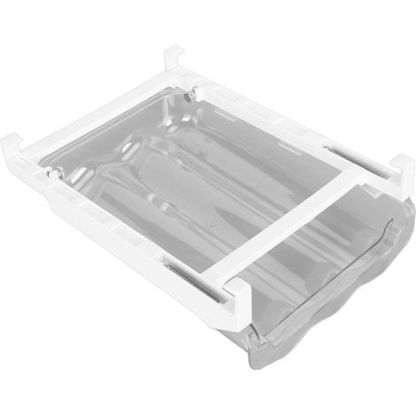 Organisateur de tiroir à œufs pour réfrigérateur, grande capacité, en plastique extensible, pour étagère de réfrigérateur/cuisine (1/5)