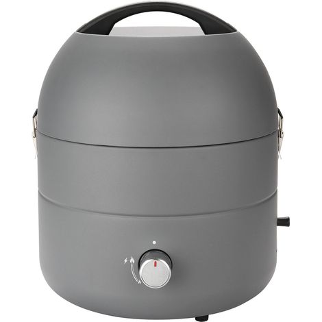 TAINO Grill-to-Go portabler Gas-Grill Camping-Grill Grau (1/5)