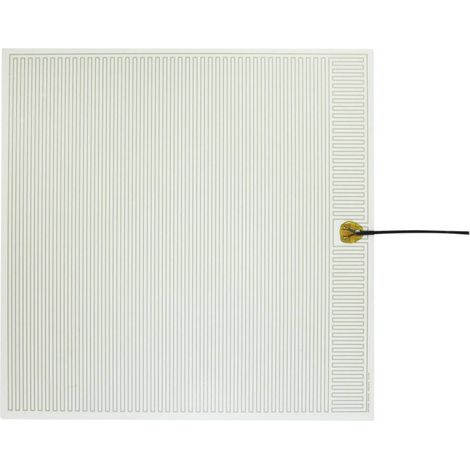 Thermo TECH polyester Feuille chauffante autocollant 230 V/AC 50 W Indice de protection IPX4 (L x l) 500 mm x 500 mm (1/2)