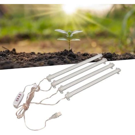Filiyano – Lampe de croissance LED pour plantes - Éclairage horticole - Spectre complet - 30 cm - pour plantes en pot et succulentes (1/5)