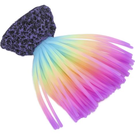 Décoration d'aquarium en silicone simulant le corail, plantes aquatiques artificielles, couleur gelée (1/5)