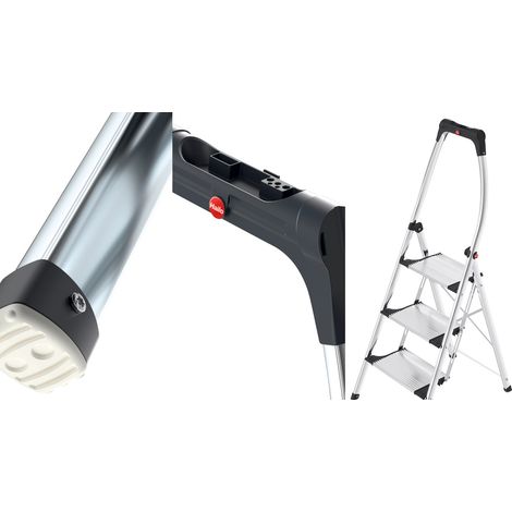 Plateau de rangement HAILO pour LivingStep Plus, matériau durable et design compact. (1/3)