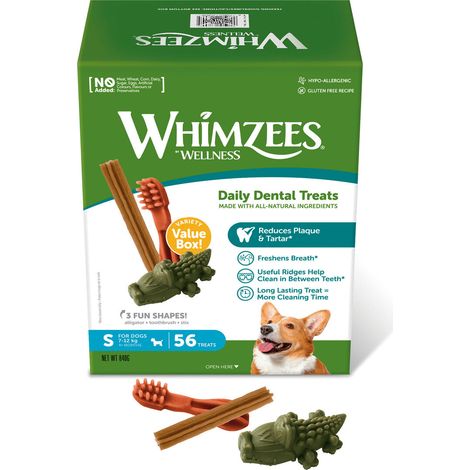 WHIMZEES Dental Mix Box S 56ks (1/3)