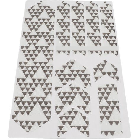 Kit autocollants 3D ENLEE pour vélo VTT, résistance aux chocs, motif en treillis pour cadre de bicyclette, set décoratif (1/5)
