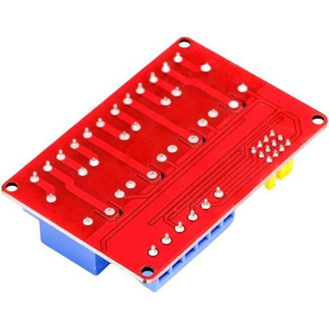 Module Relais 4 Canaux, Carte D'Extension 5 V avec Isolation par Optocoupleur, Prise en Charge Du Déclenchement Haut et Bas (1/5)