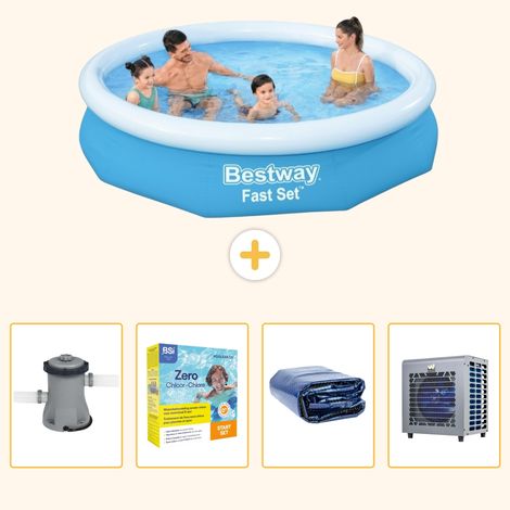 Bestway Bestway Fast Set Ronde - 305x66 cm - 5-pièces S331 (1/5)