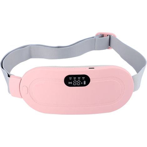 (Rose) Coussinet vibrant électrique pour masser les règles et soulager les douleurs menstruelles. (1/5)