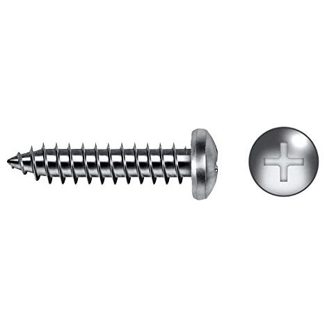 Viti per lamiera celo 8425586101279 argento 3 5 mm x 22 mm