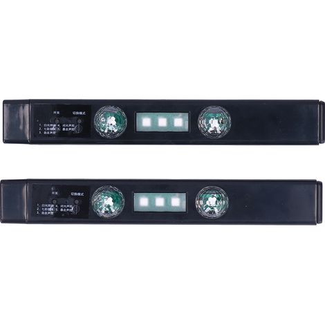 Wiederaufladbares LED-Ambientebeleuchtungsset fürs Auto, inklusive Fernbedienung, 16 Farben (1/5)