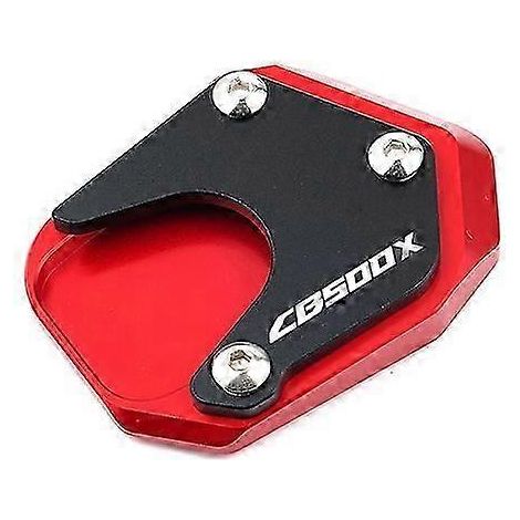 (Rouge) Accessoires moto pour Honda CB500X CB 500 X CB 500X 2013-2022 2021 2020 : béquille latérale, coussinet et bouchons de valve. (1/5)