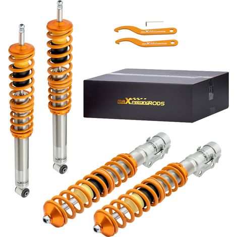 Height Adjustable Coilovers Suspensión roscada para VW Golf 2 19E Golf mk3 1H1 Jetta Mk2 (1/5)