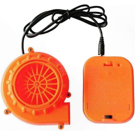 Mini souffleur portable USB, alimenté par 4 piles AA, outil de gonflage à motif dessin animé (1/5)