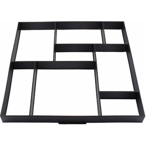 60 x 50cm Moule à Pavé Plastique Pavage Moyen Béton Moules Pierres Stepping Stone Jardin Allée Moule Pavage Chemin Moule Walk Maker (1/5)