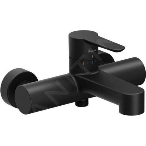 Ravak Puri - Mitigeur de baignoire, noir mat X070185 (1/5)