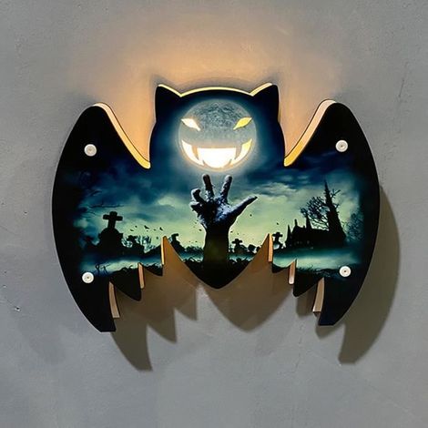 Halloween Décoration Atmosphère Night Light Lanterne Citrouille Décoration de Vacances Lastdaye 19296 (1/5)