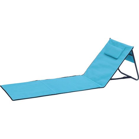 Linder Exclusiv Lettino da spiaggia pieghevole Blu (1/4)