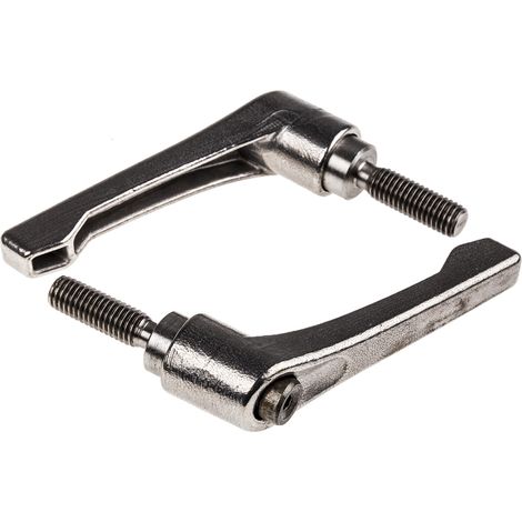 Levier de serrage RS PRO, , filetage M8, Mâle L. 25mm ( Prix pour Sachet de 2 )