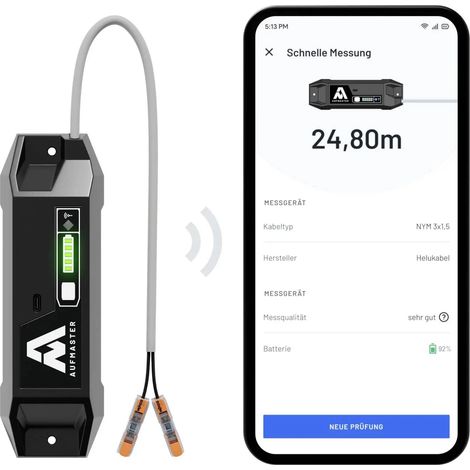 [GEBRAUCHT] B-Ware Helukabel Aufmaster Am1 Kabellängenmessgerät Kabellängenmesser Messgerät Kabel