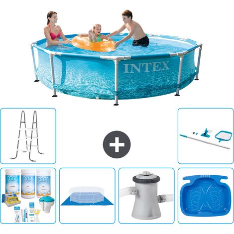 Intex Piscine Tubulaire Ronde - 305x76 cm - 7-pièces S20971 (1/5)