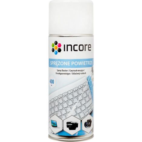 INCORE Spray ad aria compressa da 400 ml