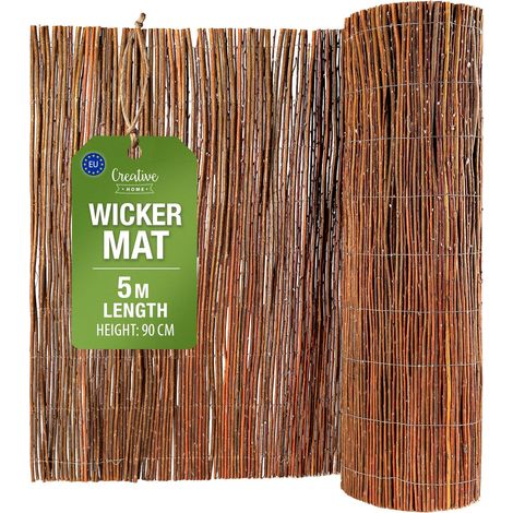Natural Willow Privacy Screen 90 x 500 cm