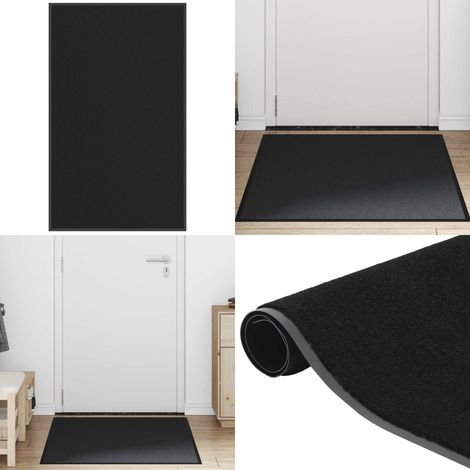 vidaXL Paillasson noir 90x150 cm (1/5)