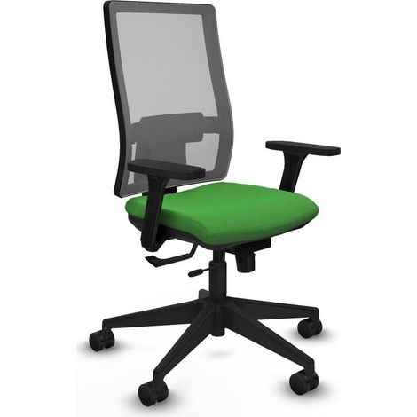 Piqueras y Crespo 3D066N0 Chaise de bureau verte confortable (1/3)