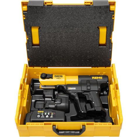 REMS Akku-Radialpresse Akku-Press ACC Basic-Pack im Systemkoffer L-Boxx