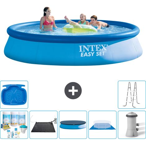 Intex Piscina Easy Set Rotonda - 396x84 cm - 7-pezzi S20174 (1/5)
