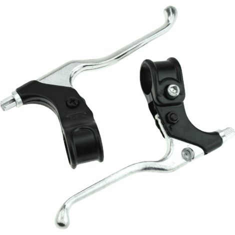 Aluminum alloy brake levers for bicycles and mountain bikes, all-aluminum brake levers, factory direct sale.