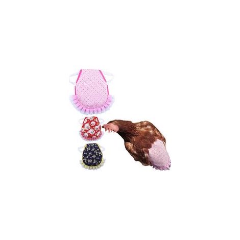 3 Pcs Tablier Poulet Selle Volaille, Selle De Poulet Poule Tablier De Poulet pour Poule De Volaille Protecteur Dorsal D'Aile pour Volaille Gilets De SéCurité pour Poulet pour Petits Animaux Volaille (1/4)