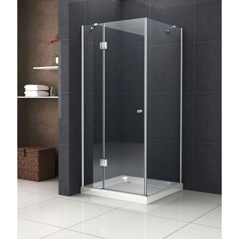 Duschkabine RECREO 90 x 90 x 190 cm ohne Duschtasse (1/5)