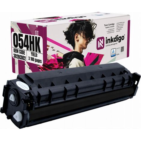 Toner Inkdigo CRG054HK compatibile con Canon i-Sensys LBP-621Cw MF640C, certificato TÜV. (1/5)