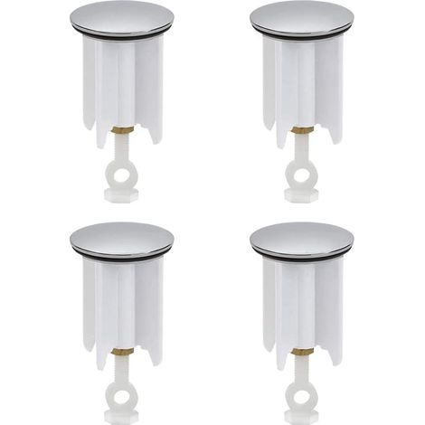 Tappo universale per lavandino in ottone da 40 mm, impermeabile, antiruggine, altezza regolabile