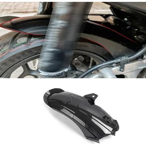 Suitable for 20-23 Honda PCX160 motorcycles, rear wheel mudguard extension plate (1/4)