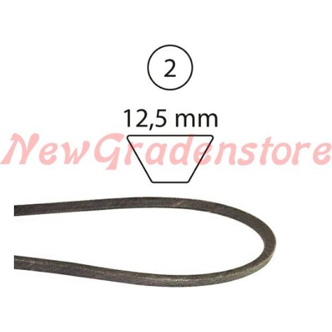 Cinghia motore semovenza idrostatica 1/2'' x 71'' 75404189 520494