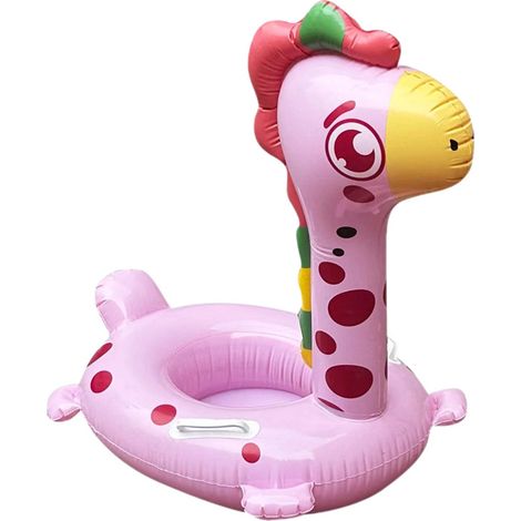 FENOPLASTICABouée de natation bébé gonflable - Modèles animaux mignons, siège intégré, 0-5 ans (1/3)