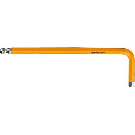 PB Swiss Tools Winkelschraubendreher DIN 911 Kugelkopf, Rainbow 4mm