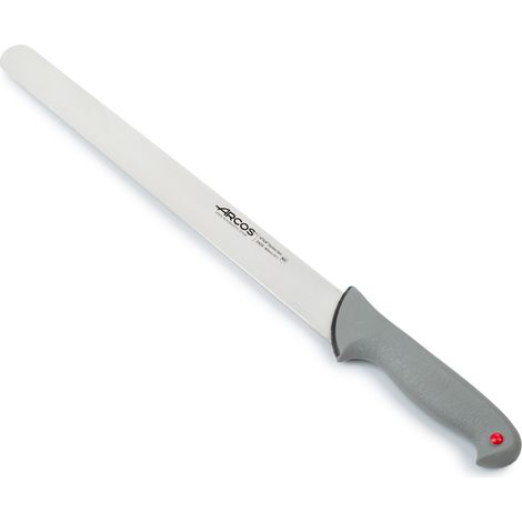 Coltello per celle frigorifere Arcos Colore - Prof. 242900 in acciaio inox Nitrum e mango ergonomico Lama in polipropilene e 36 cm, coperchio del display