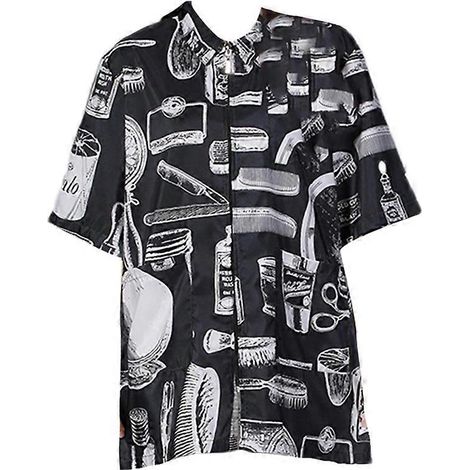 Uniforme de coiffeur, tailleur noir deux pièces (1/5)