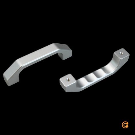 [GEBRAUCHT] B-Ware Rohde Gehäusegriff Handgriff 2 St Silber Griffserie AG AG-22 2 St 146 mm (1/2)