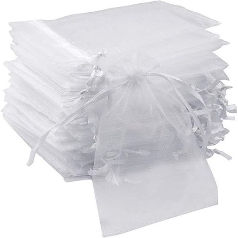 100 Organzabeutel 13x18 cm Farbmix Organzabeutel Schmuckbeutel Hochzeitsbeutel Geschenktüten Lavendelbeutel Süßigkeitenbeutel Schmuckbeutel 100 (1/4)