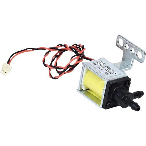 Électrovannes métalliques 12 V à courant continu, à action directe, normalement fermées, pour applications air, gaz et carburants, multicolores