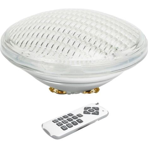 Lampe Led Sous-Marine En Verre Épais Intégrée Colorée Pour Piscine, Source De Lumière Par56, 45w, 4500lm