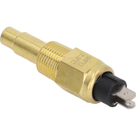 Capteur de température d'eau en alliage d'aluminium, capteur de température d'eau/carburant stable, remplacement pour VDO NPT3/8 6-24V 3W NPT3/8 (1/5)