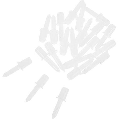 20 épingles de fixation esthétiques pour stores vénitiens en plastique, kit réparation et (1/5)
