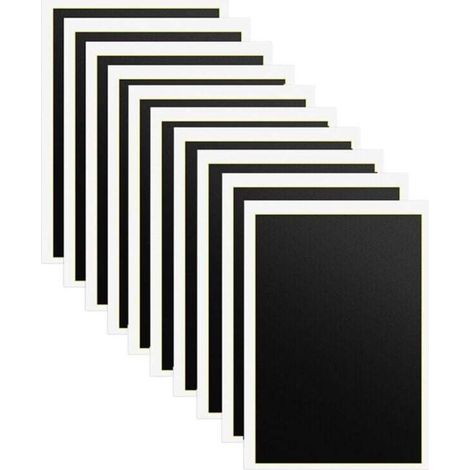 Papier de Marquage Gravure Laser, 10 PièCes Couleur Laser pour Graveur 15,4 X 10,6 Pouces Noir CéRamique Verre MéTallique (1/4)